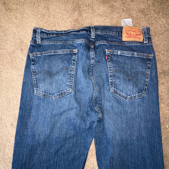 Levi's Blue Straight Jeans Classic Style - Picture 5 of 5